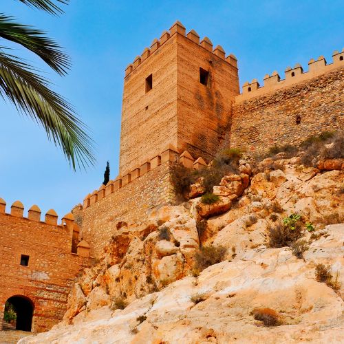 A desert palace in Almería, Spain