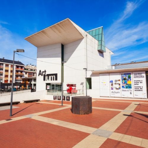 Art museum in Vitoria Gasteiz, Spain, showcasing a variety of historical and contemporary artworks