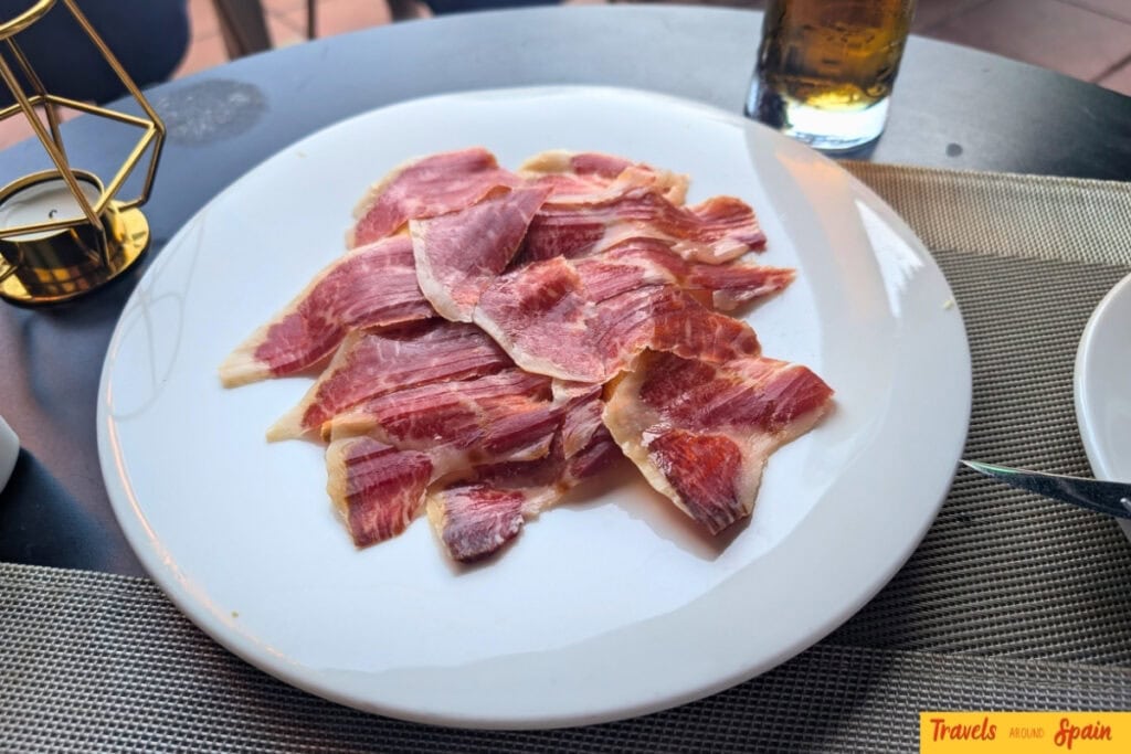 Premium Jamón Ibérico at Mana 264, one of the best Spanish restaurants in Maspalomas