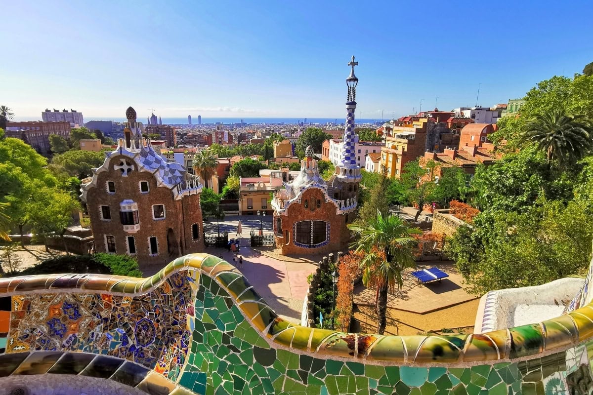 Park Güell - Gaudí's whimsical park with mosaic benches and city views