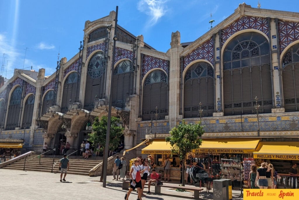 Central Market Valencia in October