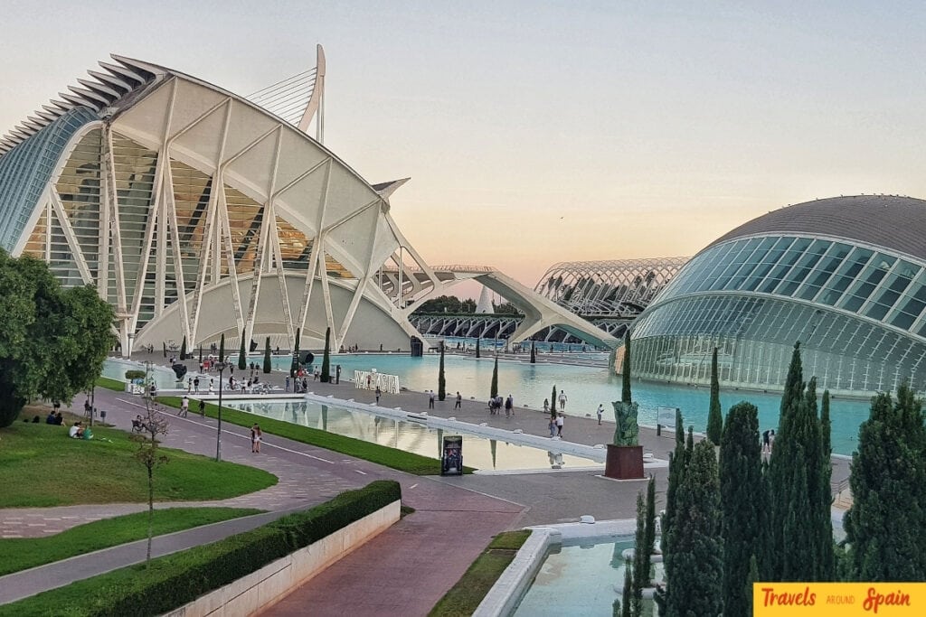 City of Arts and Sciences Valencia in October