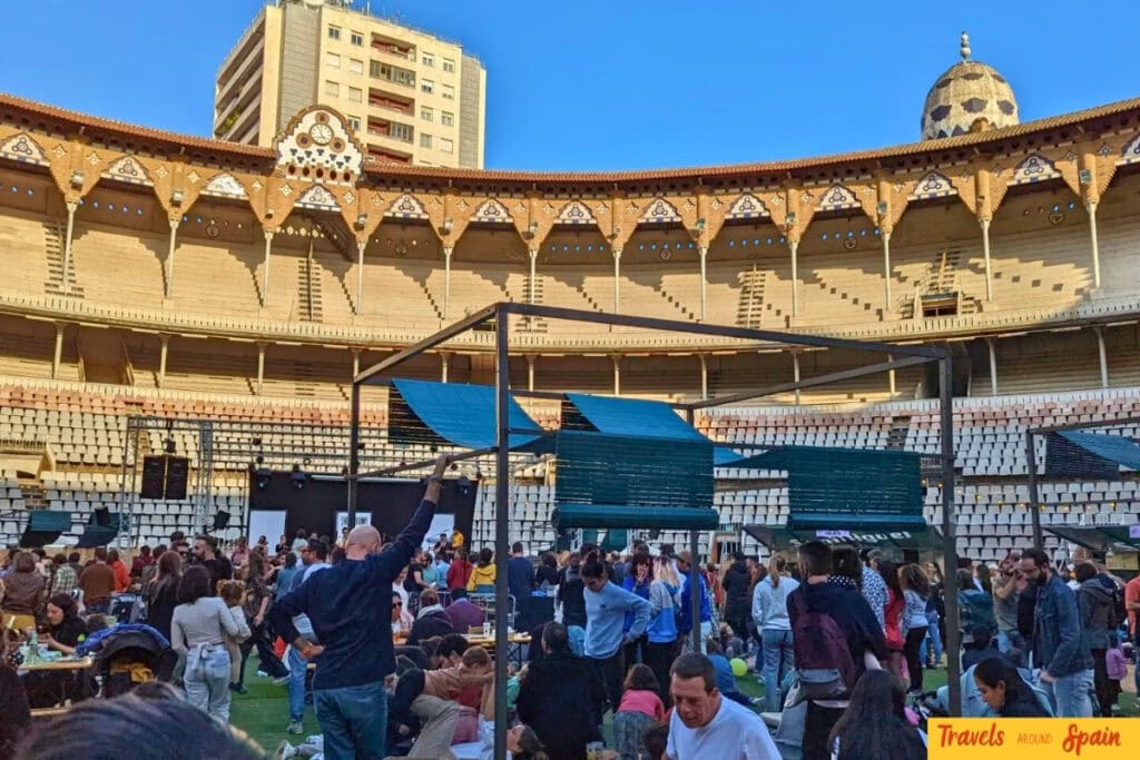 Music festival taking place inside a converted bullring in Barcelona