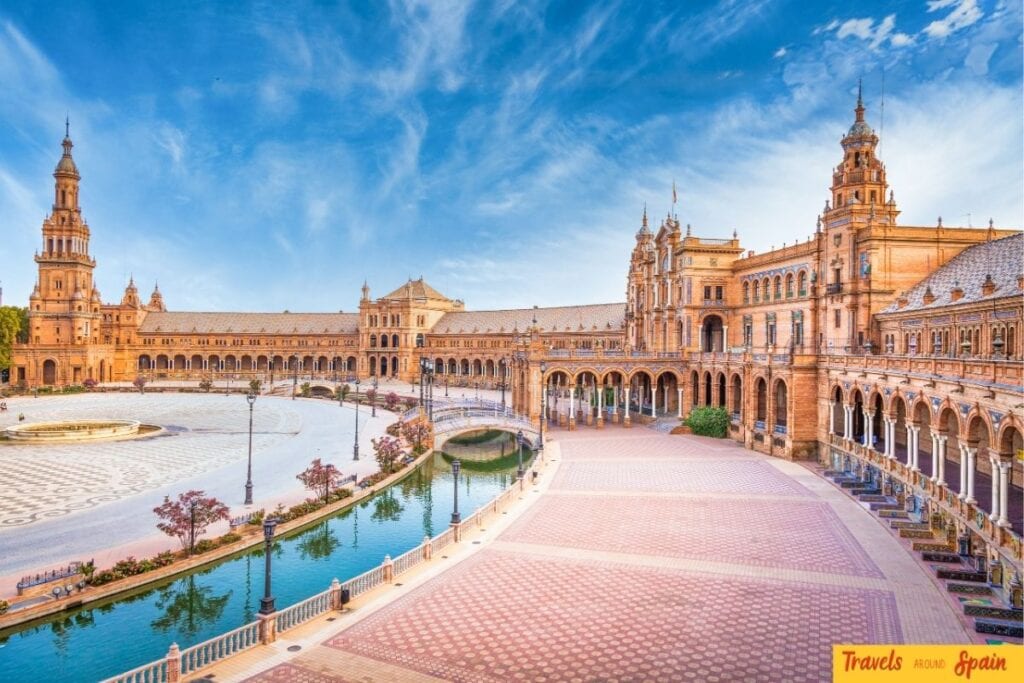 Plaza de España during a 2 days in Seville itinerary