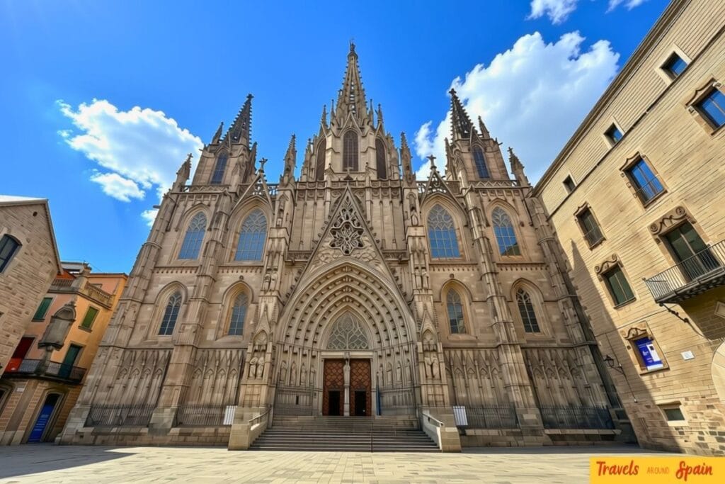 Barcelona Cathedral in the Gothic Quarter